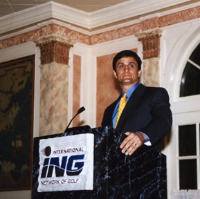 Charles Kallassy presenting in Pinehurst